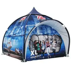 Tente Dome Écologique 6m - Totem Gonflable Personnalisé pour Événements