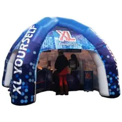 Tente gonflable personnalisée 4 pieds pour événements publicitaires Spider
