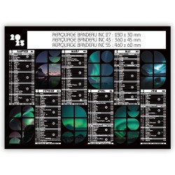 Calendrier AURORES BORÉALES & FOUDRE