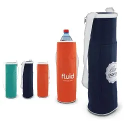 Sac Isotherme Écologique pour 1 Bouteille - Sac Polochon en Jean Personnalisé