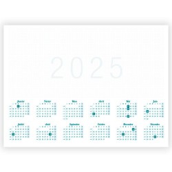 Sous-mains 2025 Personnalisés pour Bureau