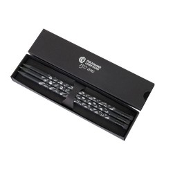 Élégant Etui-Fourreau Black pour 3 Crayons