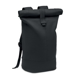 Sac à dos en toile lavée ZURICH ROLL - Écologique & Pratique