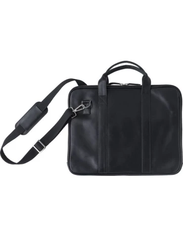 Sacoche en cuir personnalisée pour ordinateur portable - Michael