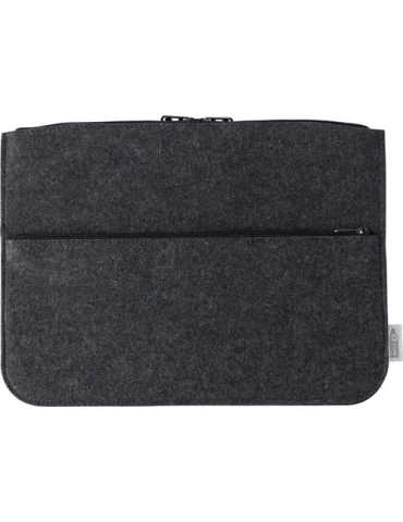 Pochette écologique en feutre rPET pour ordinateur personnalisée Emilia