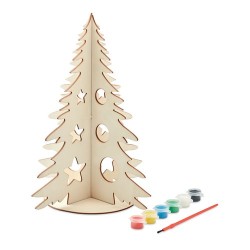 Sapin de Noël en bois à personnaliser