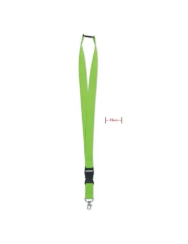 Lanyard Personnalisé 25mm avec Crochet Métallique WIDE LANY