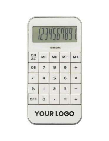 Calculatrice de poche personnalisée écologique Jareth