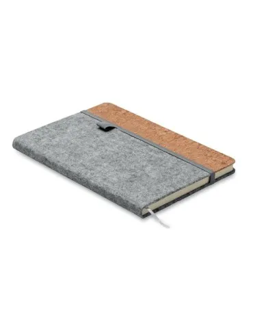 Carnet A5 écologique en liège RPET personnalisé CORKBOOK