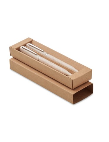 Set de stylo paille de blé/ABS PEAT