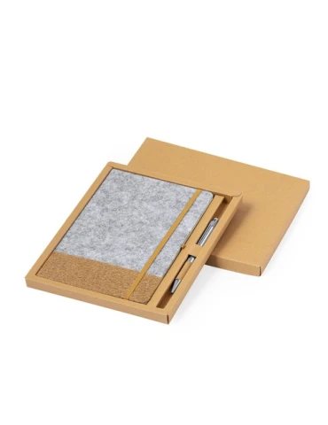 Set Écolo Personnalisé de Carnet et Stylo - Webermax