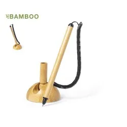 Stylo Écologique Pratique Personnalisé en Bambou - Mastor