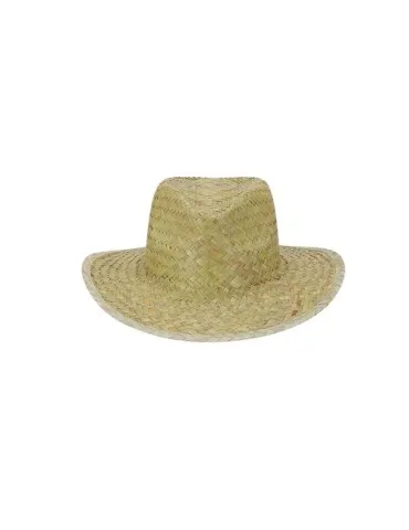 Chapeau publicitaire en paille Sanler