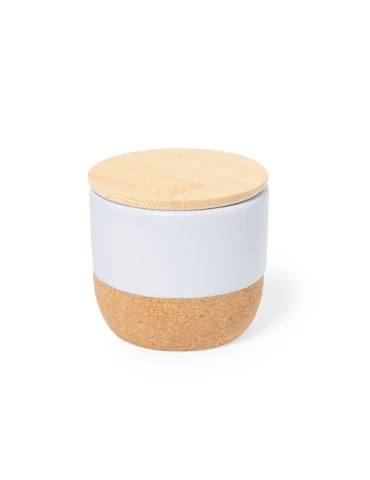 Bougie Personnalisée Aromatique Lin & Vanille - Lavolia