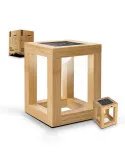 LAMPE SOLAIRE EN BAMBOU