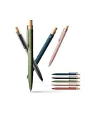 STYLO BILLE ECRITURE BLEUE EN ALU RECYCLE