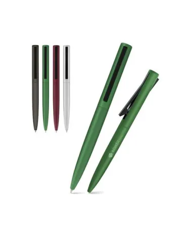 STYLO BILLE ECRITURE BLEUE CORPS ET CLIP METAL