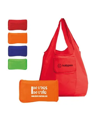 SAC SHOPPING REPLIABLE EN POLYESTER 190T