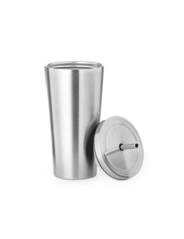 Mug Isotherme Personnalisé Écologique - Verre Thermique Moder pas cher