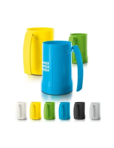 MUG CHOPE DE BIERE PLASTIQUE (ABS) 50 cl RAS BORD