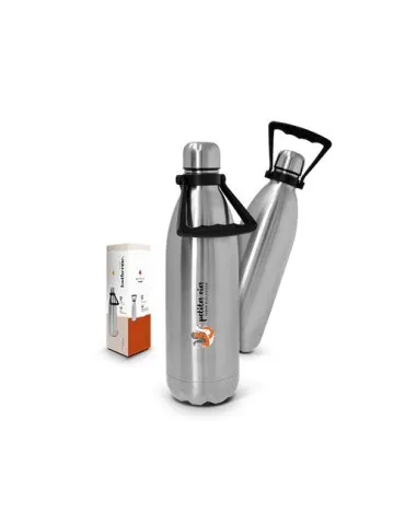 BOUTEILLE GOURDE ISOTHERME DOUBLE-PAROI INOX 1L
