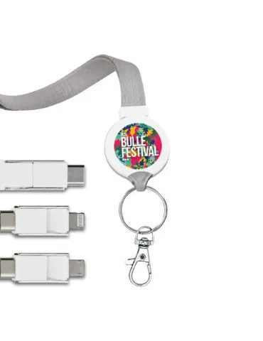 LONG CABLE DE CHARGE 3 EN 1 AVEC PC