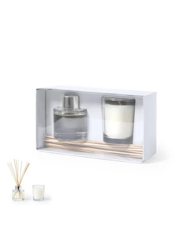 Set Aromatique Personnalisé – Bougie et Diffuseur Hanks