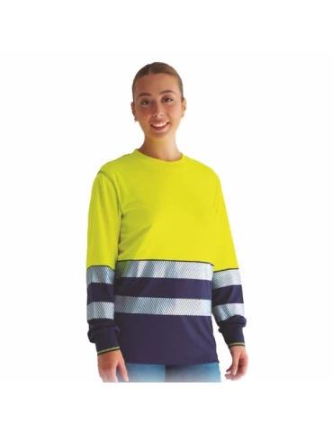 tee shirt bandes réfléchissantes