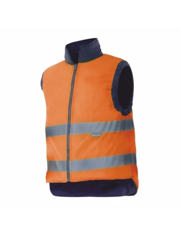 gilet bodywarmer bandes réfléchissantes