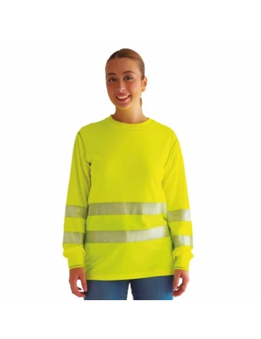 tee shirt bandes réfléchissantes
