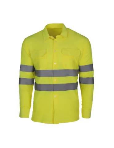 chemise bandes réfléchissantes