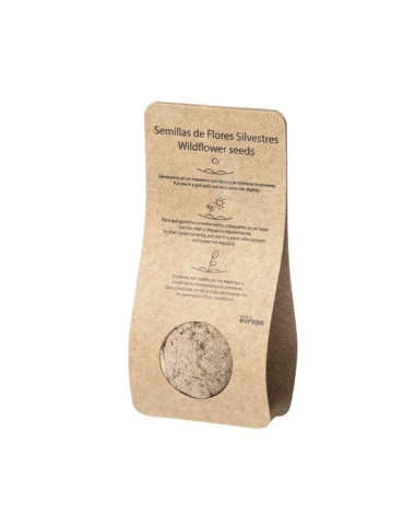 Bonbon Écologique aux Graines Fleurs Sauvages Personnalisé Mussox pas cher