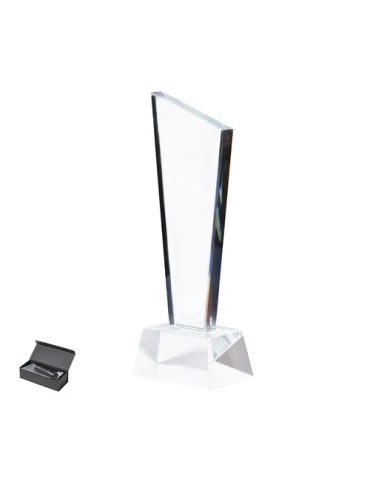 Trophée en verre personnalisé Coupe Lanton