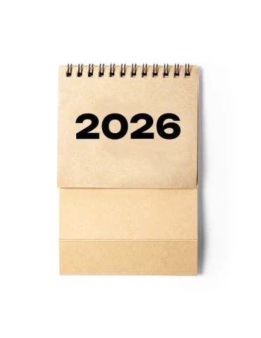 Calendrier écologique personnalisé de bureau - Lasow pratique et pas cher