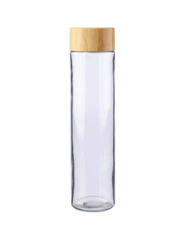 Gourde en verre écologique de 500 ml avec dragonne personnalisée Clarence