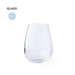 Verre Hernan - Gobelet Design en Verre Personnalisable