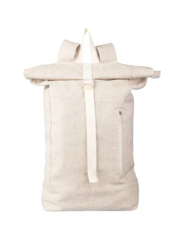 Sac à dos roll-top écologique en chanvre personnalisé - Margarete