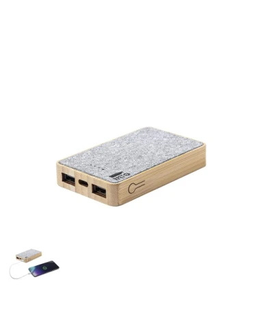 Batterie Écologique Personnalisée 5000 mAh - Power Bank Bralty