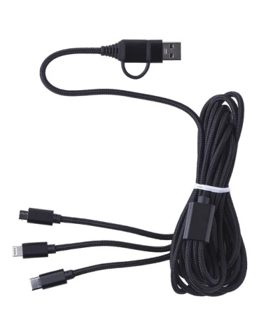 Câble de charge personnalisé en nylon pratique Sable pas cher