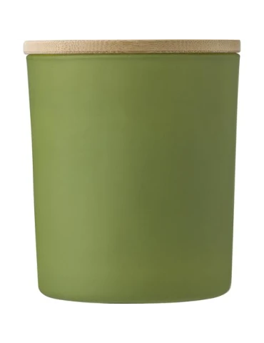 Bougie écologique en verre personnalisée - Matthew