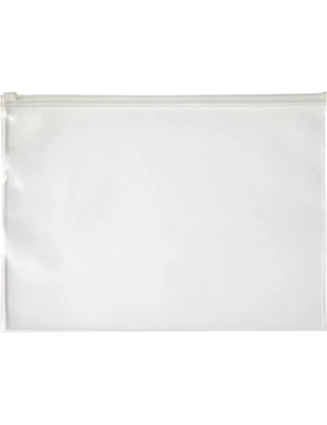Porte-documents zippé A4 personnalisé en plastique - Nushi