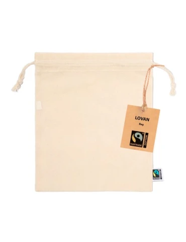 Sac Écologique en Coton Personnalisé Lovan Fairtrade pas cher
