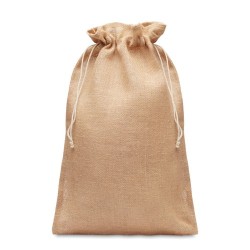 Grand Sac Cadeau en Jute - Écologique et Pratique