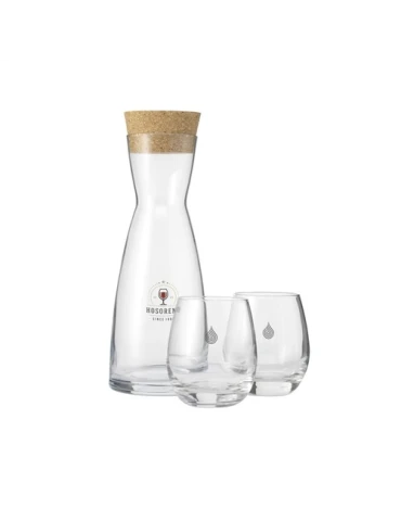 Ypsilon Carafe 1 L avec un bouchon en liège