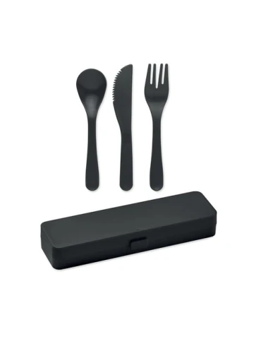 Set de Couverts Réutilisables Pratiques en PP Personnalisé RIGATA