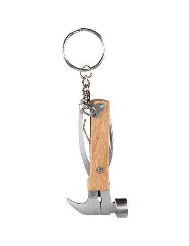 Outil multifonction écologique en bambou avec porte-clés Heinrich