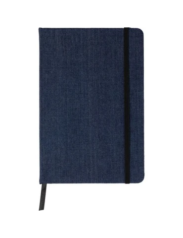 Carnet A5 personnalisé en denim - Alfred, idéal pour vos notes pas cher