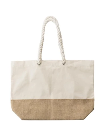 Sac shopping durable en coton canvas - Diego