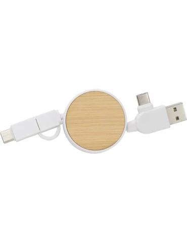 Câble extensible personnalisé en ABS de charge Jared