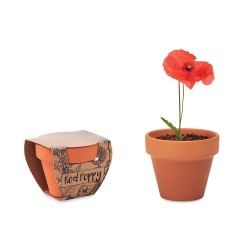 Pot Graines de Coquelicot RED POPPY